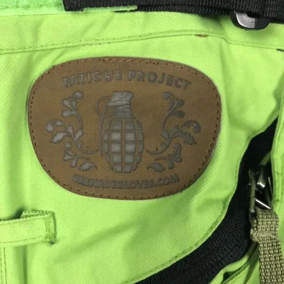 Men's Grenade Fatigue Project Green Snow Pants